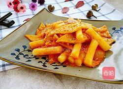 韩式芝士炒年糕的做法图解9