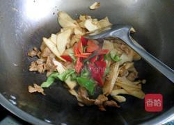 高笋炒肉的做法图解4
