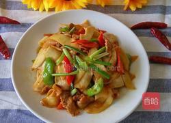 高笋炒肉的做法图解6