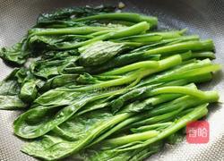 清炒油菜的做法图解3