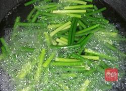 蒜台炒肉的做法图解5