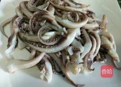 干煸鱿鱼须的做法图解3