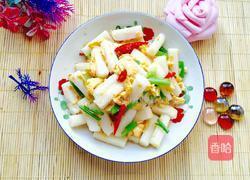 鸡蛋炒年糕的做法图解18