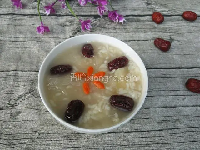 煮好以后的成品图