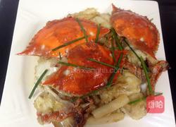 螃蟹炒年糕的做法图解12