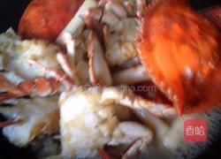 螃蟹炒年糕的做法图解11