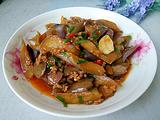 酱爆肉末茄子