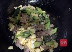 黄瓜鸡蛋炒肉片的做法图解7