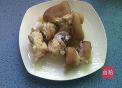花生炖猪蹄的做法图解3