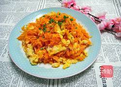 胡萝卜炒蛋的做法图解8