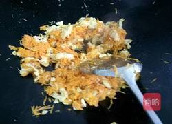 胡萝卜炒蛋的做法图解6