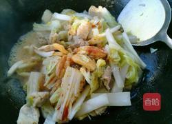 大白菜炖干豆腐的做法图解7