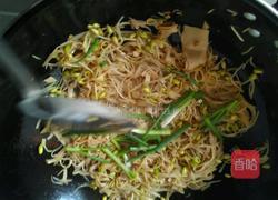 酱爆豆芽百叶的做法图解12