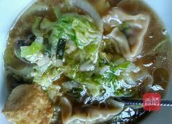 饺子白菜汤的做法图解1