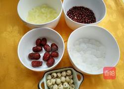 红豆糖水的做法图解1