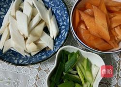 杏鲍菇炒胡萝卜的做法图解2