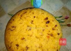 南瓜蜜枣发糕的做法图解4