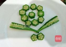 白灼黄秋葵的做法图解5