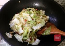 锅炝圆白菜的做法图解9