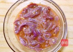 猪肝炒菠菜的做法图解2