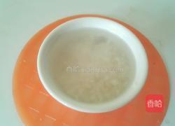 薄荷枸杞雪梨粥的做法图解2