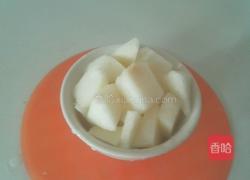 薄荷枸杞雪梨粥的做法图解3