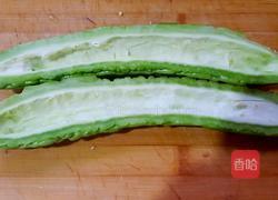 苦瓜烧肉的做法图解2