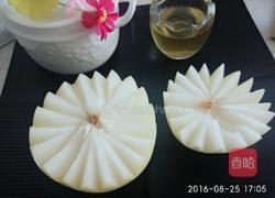 蜂蜜蒸梨的做法图解3