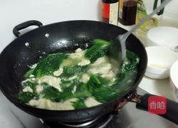 莴笋叶蛋汤的做法图解4