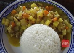 猪肉咖喱饭的做法图解10