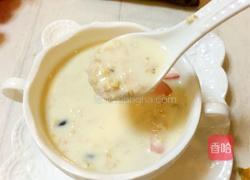 牛奶燕麦的做法图解4
