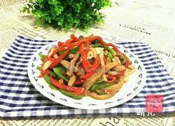 爆炒牛肚的做法图解12