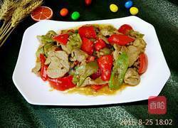 丝瓜彩椒炒肉的做法图解9