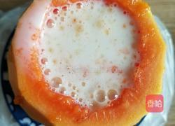 木瓜牛奶冻的做法图解7