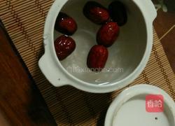 冰糖红枣炖燕窝的做法图解4