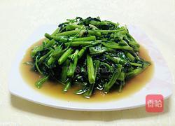 蚝油空心菜的做法图解6