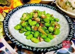 鸡烧毛豆的做法图解4