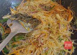 蚝油鸡丝炒米粉的做法图解12