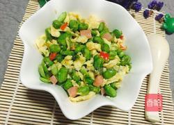 毛豆炒鸡蛋的做法图解11