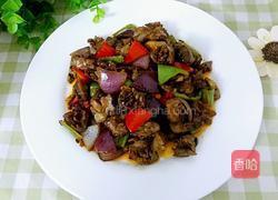 老干妈爆炒鸡胗的做法图解12