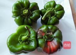 青椒炒虾皮的做法图解2