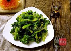 炒西兰花的做法图解7