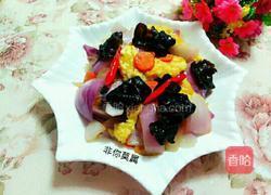 木耳洋葱炒鸡蛋的做法图解5