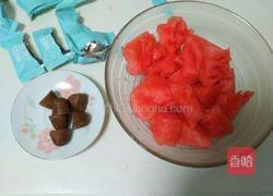 西瓜巧克力棒冰的做法图解2