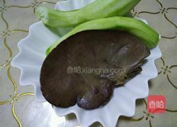 猪肝汤的做法图解1