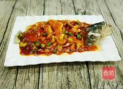 果粒浇汁鲈鱼的做法图解14