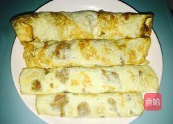 鸡蛋肉卷～的做法图解7