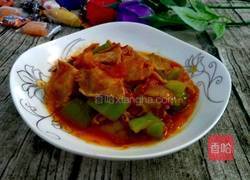 番茄炒肉的做法图解12