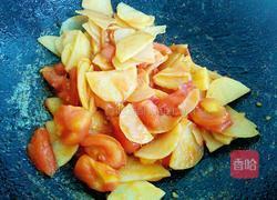 西红柿炒土豆片的做法图解8