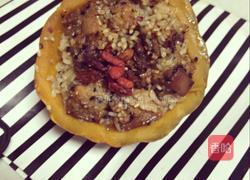 糯米南瓜盅的做法图解4